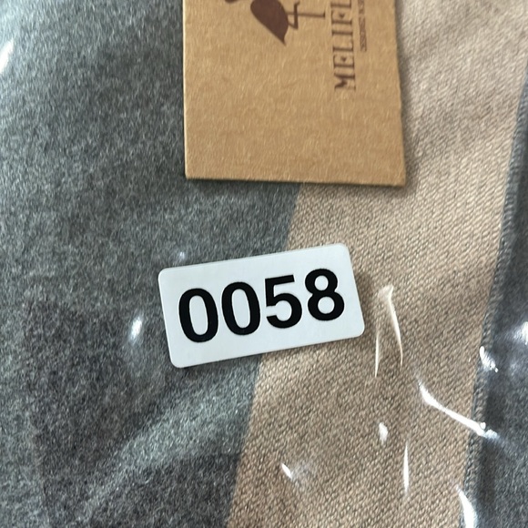 Meliflous NWT Grey Cardigan Poncho Shawl - Picture 9 of 9